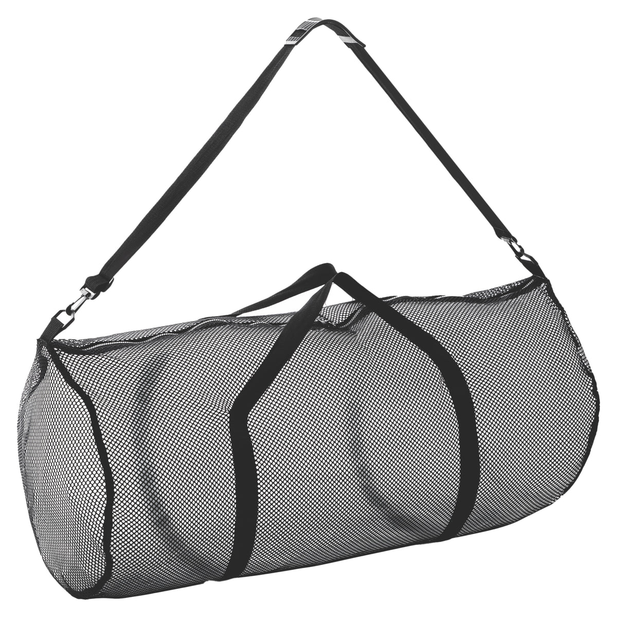 Champion Sports Mesh Duffel Bag - Black
