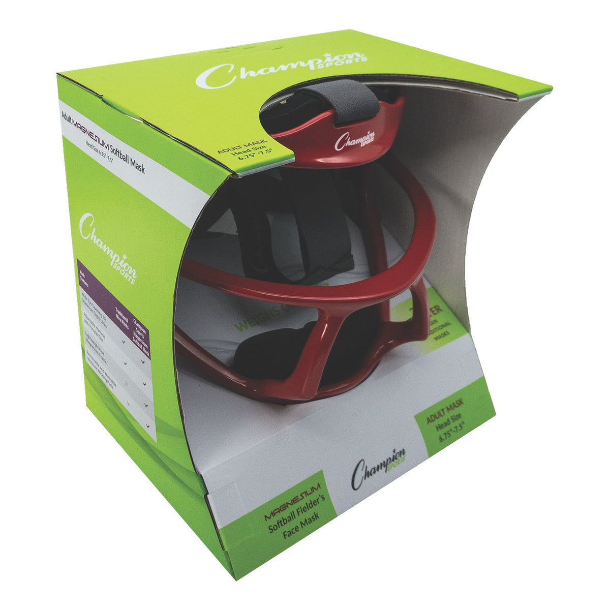 Champion Sports Magnesium Softball Fielder's Face Mask