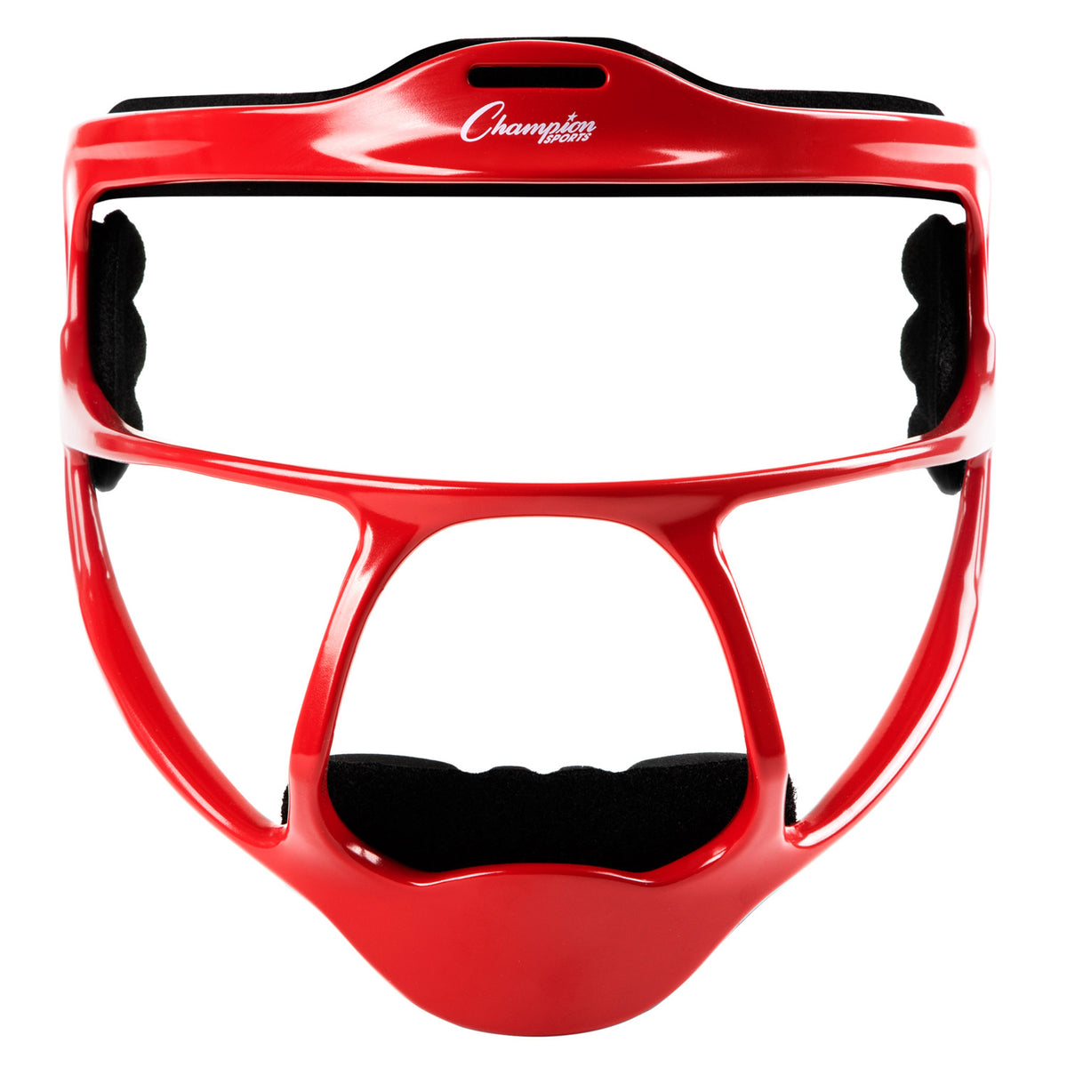 Champion Sports Magnesium Softball Fielder's Face Mask - Adult / Red