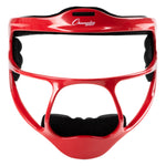 Champion Sports Magnesium Softball Fielder's Face Mask - Youth / Red