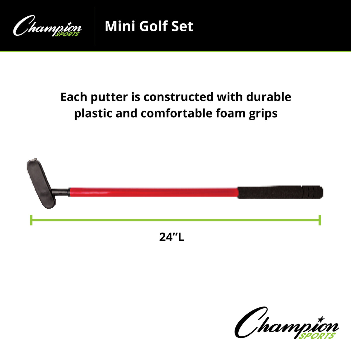 Champion Sports Mini Golf Set