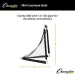 Champion Sports Mini Lacrosse Goal