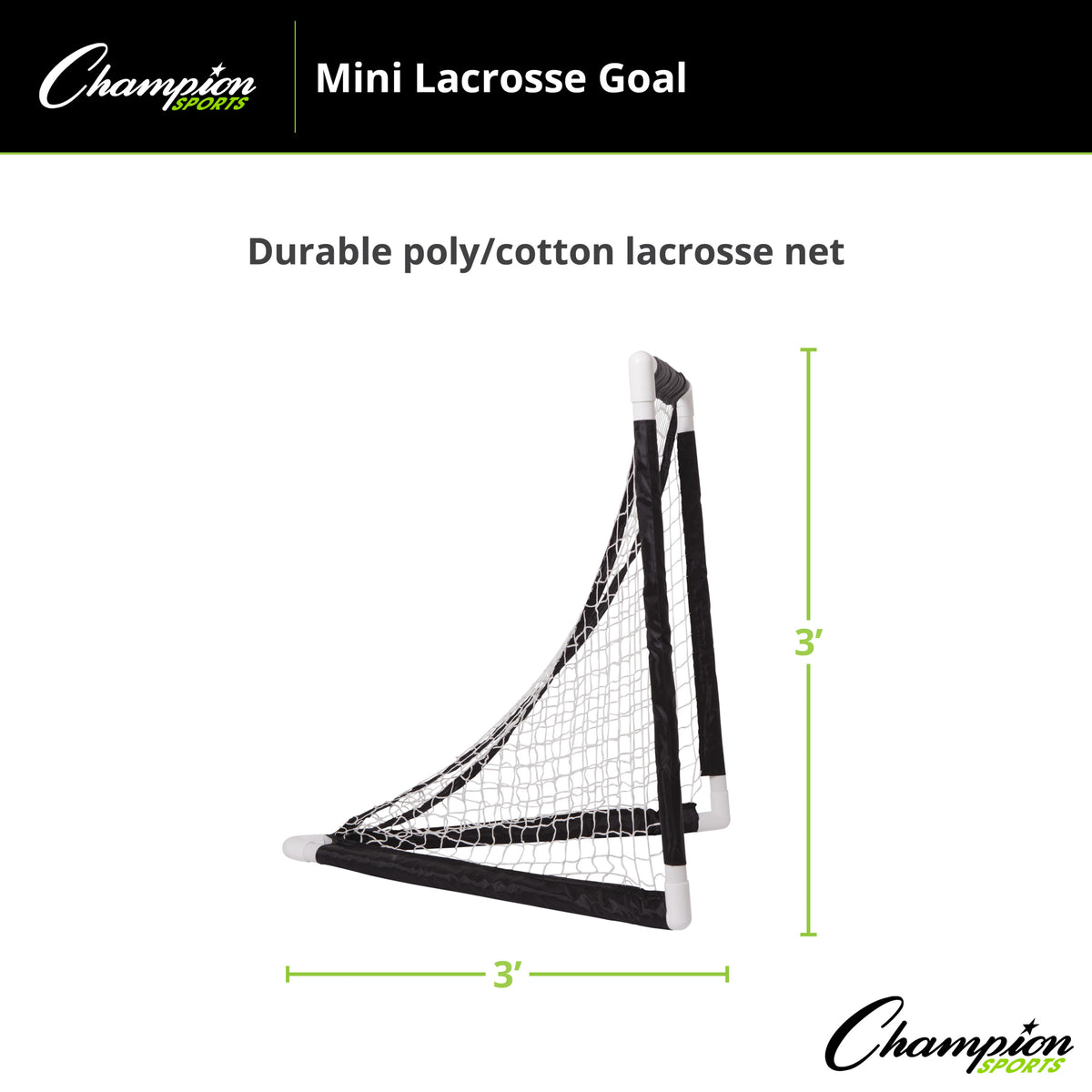 Champion Sports Mini Lacrosse Goal