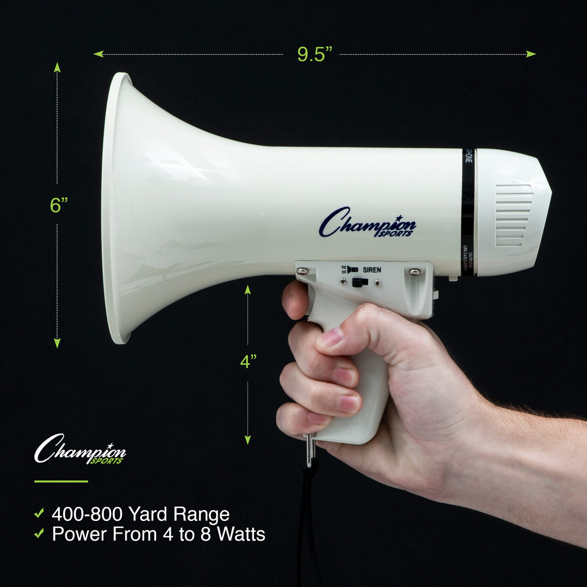 Champion Sports 4 Watt Mini Megaphone