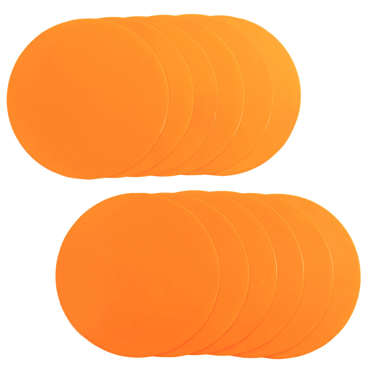 Champion Sports Poly Spot Markers - Orange