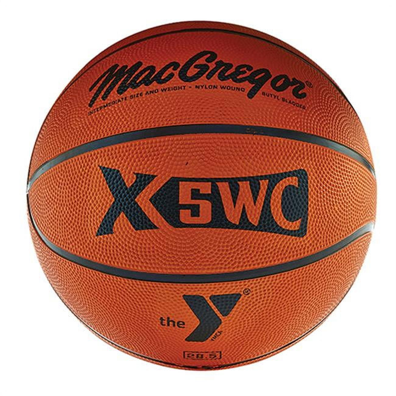 MacGregor Mac Int. Size. Prism Pk. Rubber Basketball