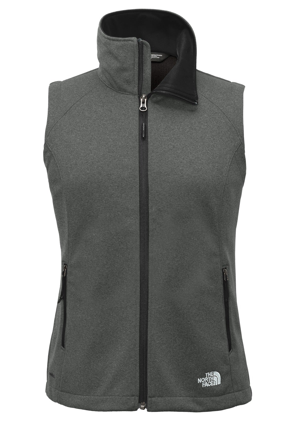 The North Face  Women's Ridgewall Soft Shell Vest. - TNF Dark Grey Heather