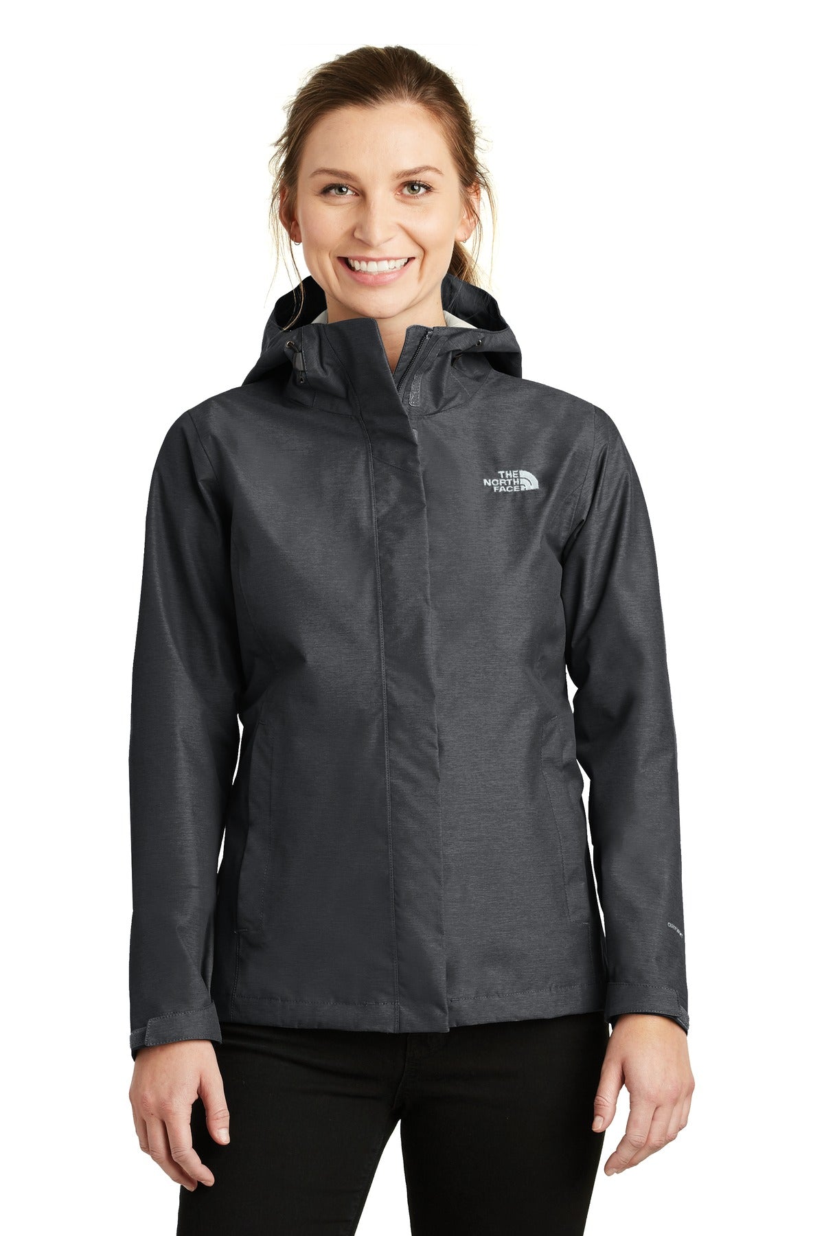 The North Face  Women's DryVent Rain Jacket. - TNF Dark Grey Heather