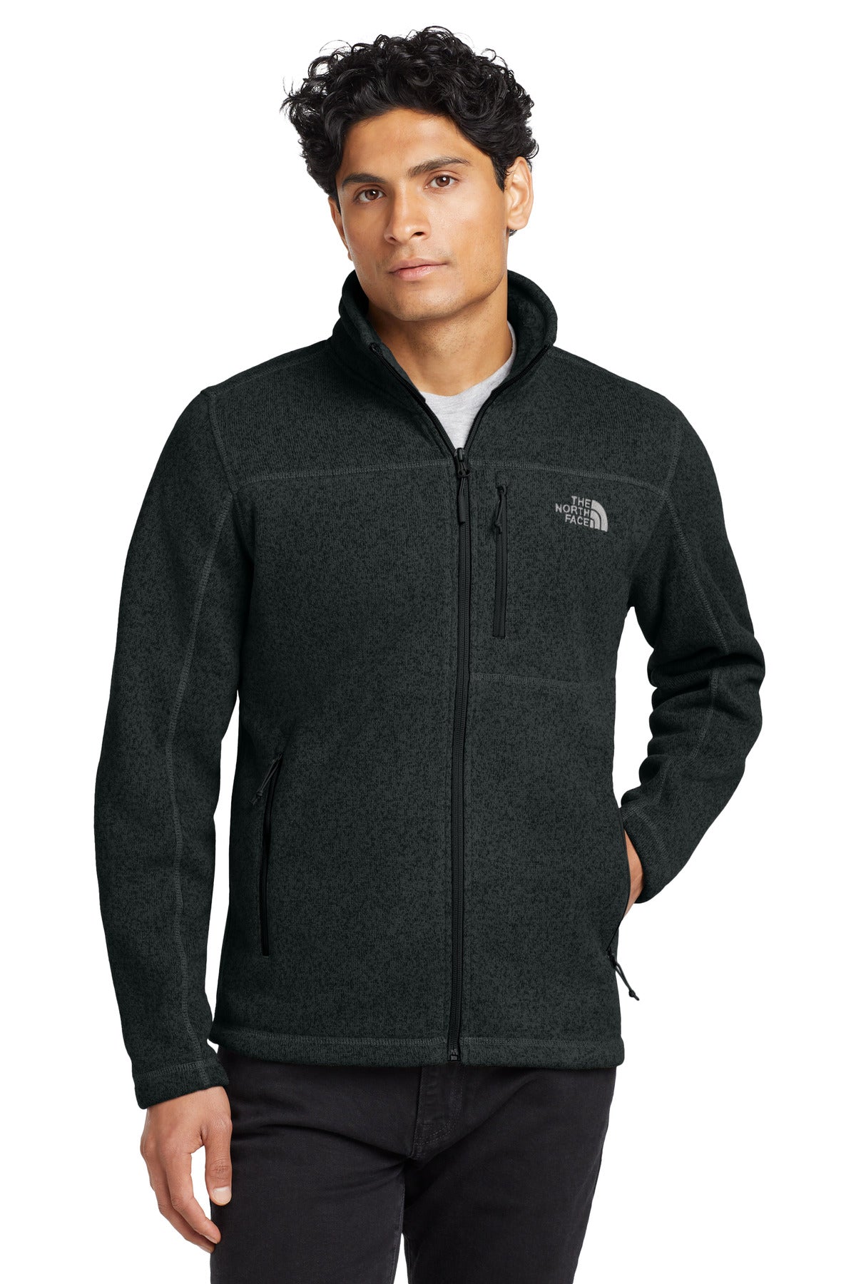 The North Face  Sweater Fleece Jacket. - TNF Black Heather
