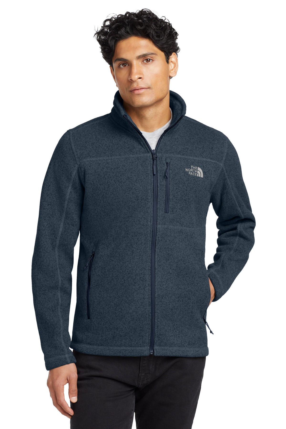 The North Face  Sweater Fleece Jacket. - Urban Navy Heather