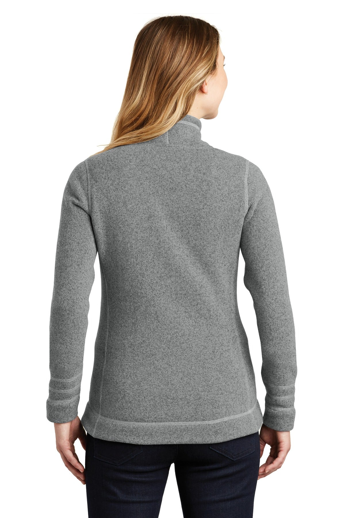 The North Face  Women's Sweater Fleece Jacket. - TNF Medium Grey Heather