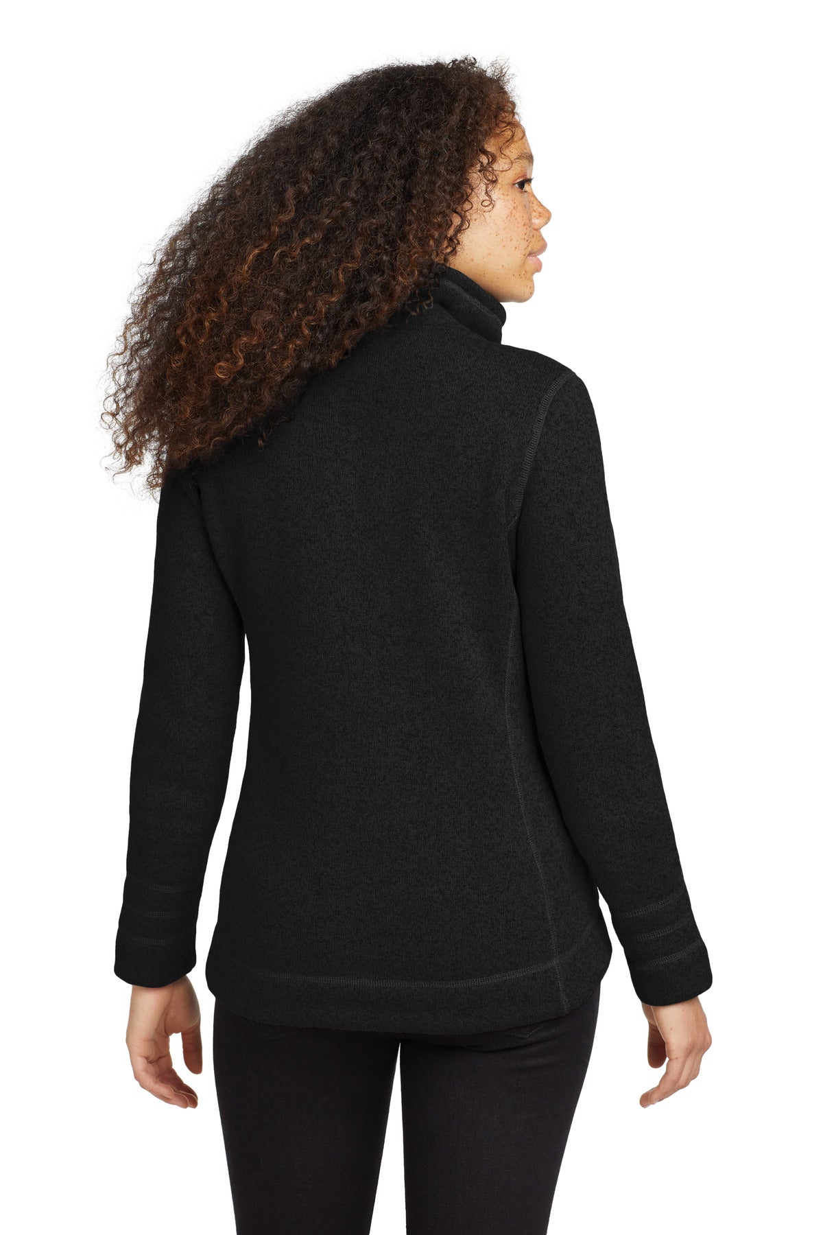 The North Face  Women's Sweater Fleece Jacket. - TNF Black Heather