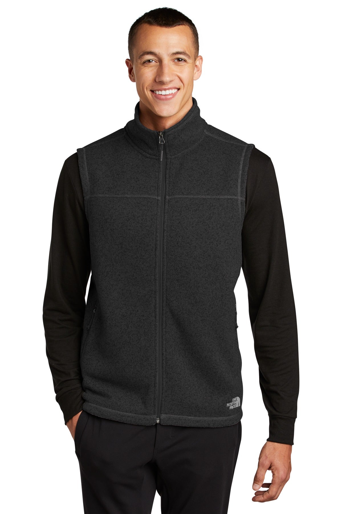 The North Face  Sweater Fleece Vest - TNF Black Heather