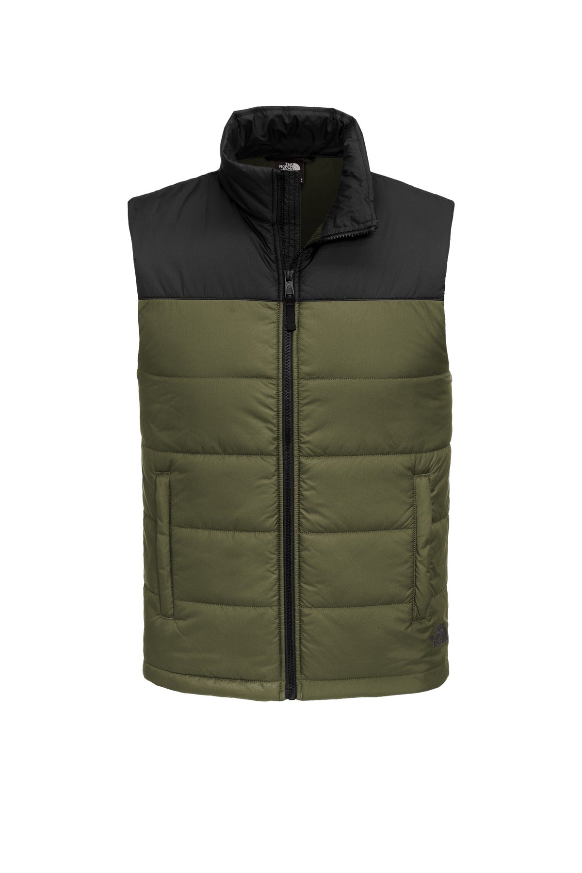 The North Face Everyday Insulated Vest. - Burnt Olive Green