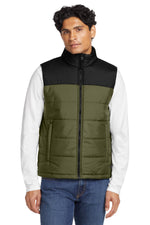 The North Face Everyday Insulated Vest. - Burnt Olive Green