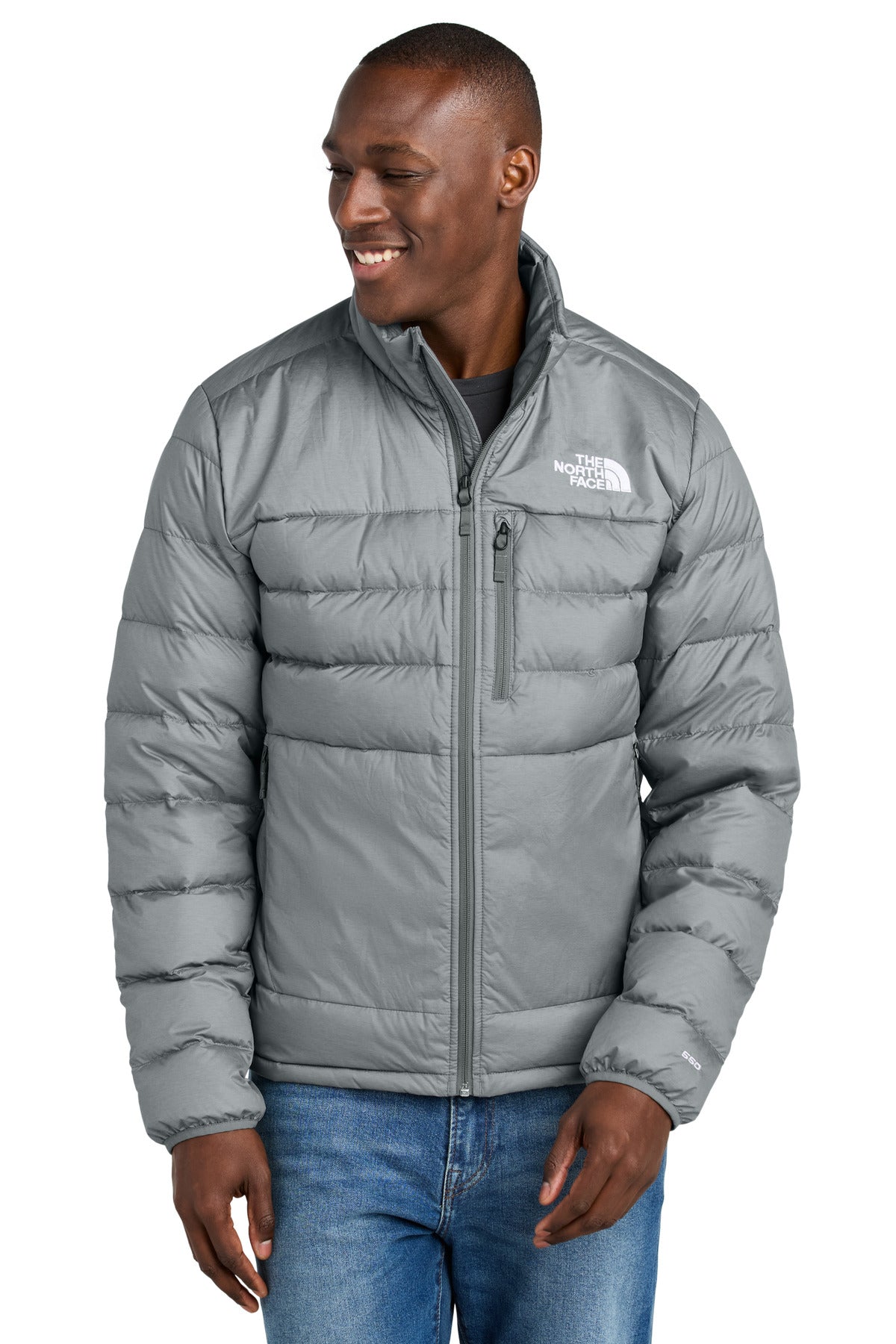 The North Face Down Hybrid Jacket - TNF Medium Grey Heather