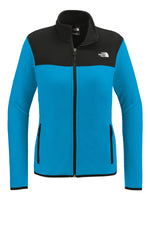 The North Face Women's Glacier Full-Zip Fleece Jacket - Hero Blue/ TNF Black
