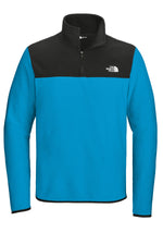 The North Face Glacier 1/4-Zip Fleece - Hero Blue/ TNF Black