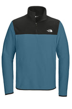 The North Face Glacier 1/4-Zip Fleece - Shady Blue/ TNF Black