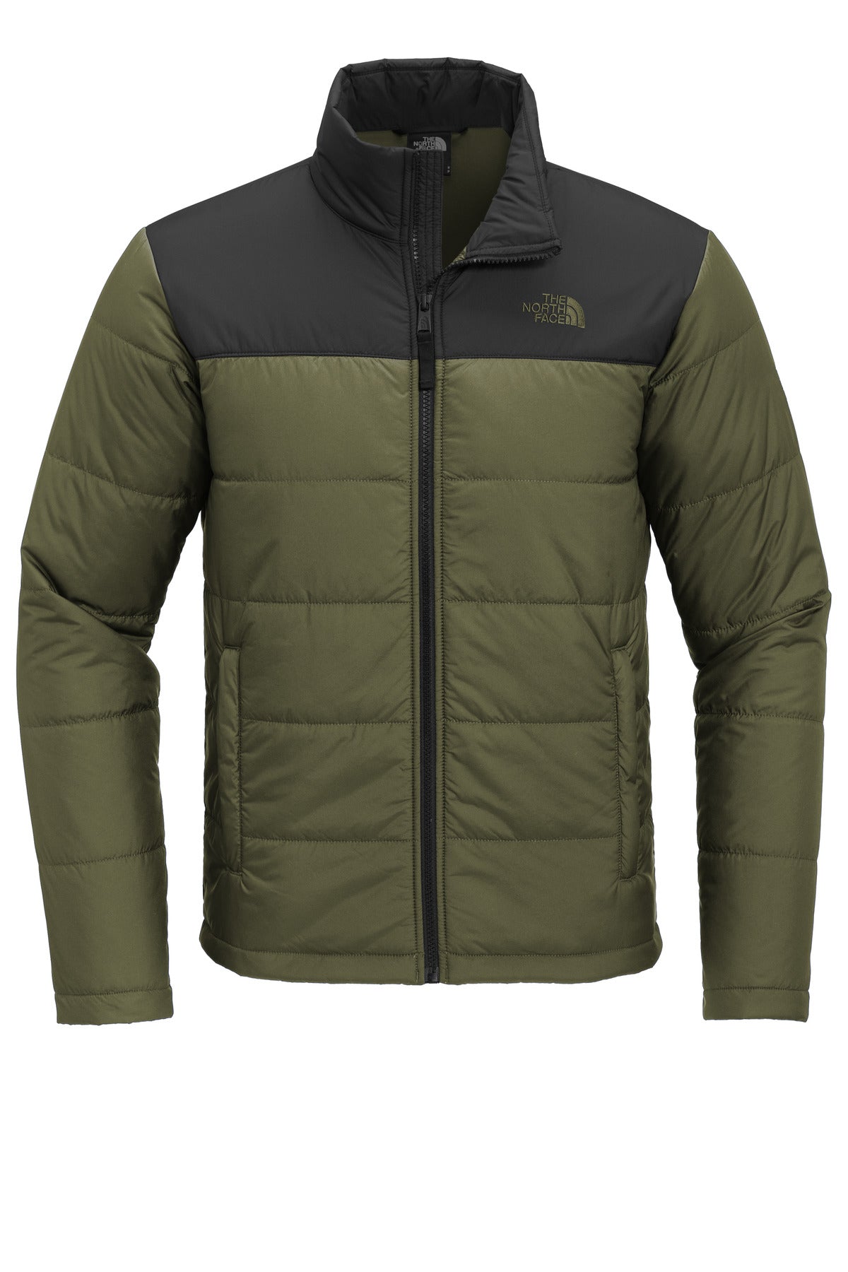 The North Face Chest Logo Everyday Insulated Jacket - Burnt Olive Green