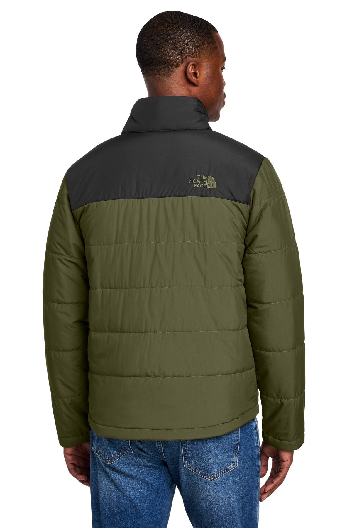 The North Face Chest Logo Everyday Insulated Jacket - Burnt Olive Green