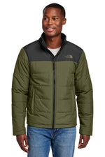The North Face Chest Logo Everyday Insulated Jacket - Burnt Olive Green