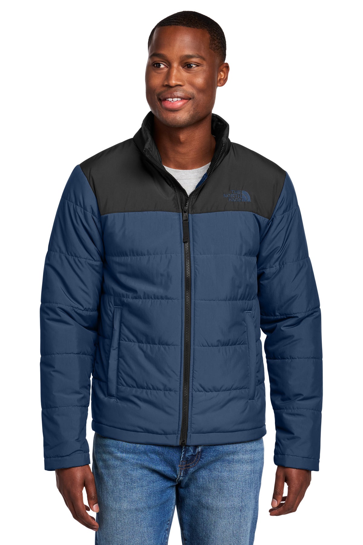 The North Face Chest Logo Everyday Insulated Jacket - Shady Blue