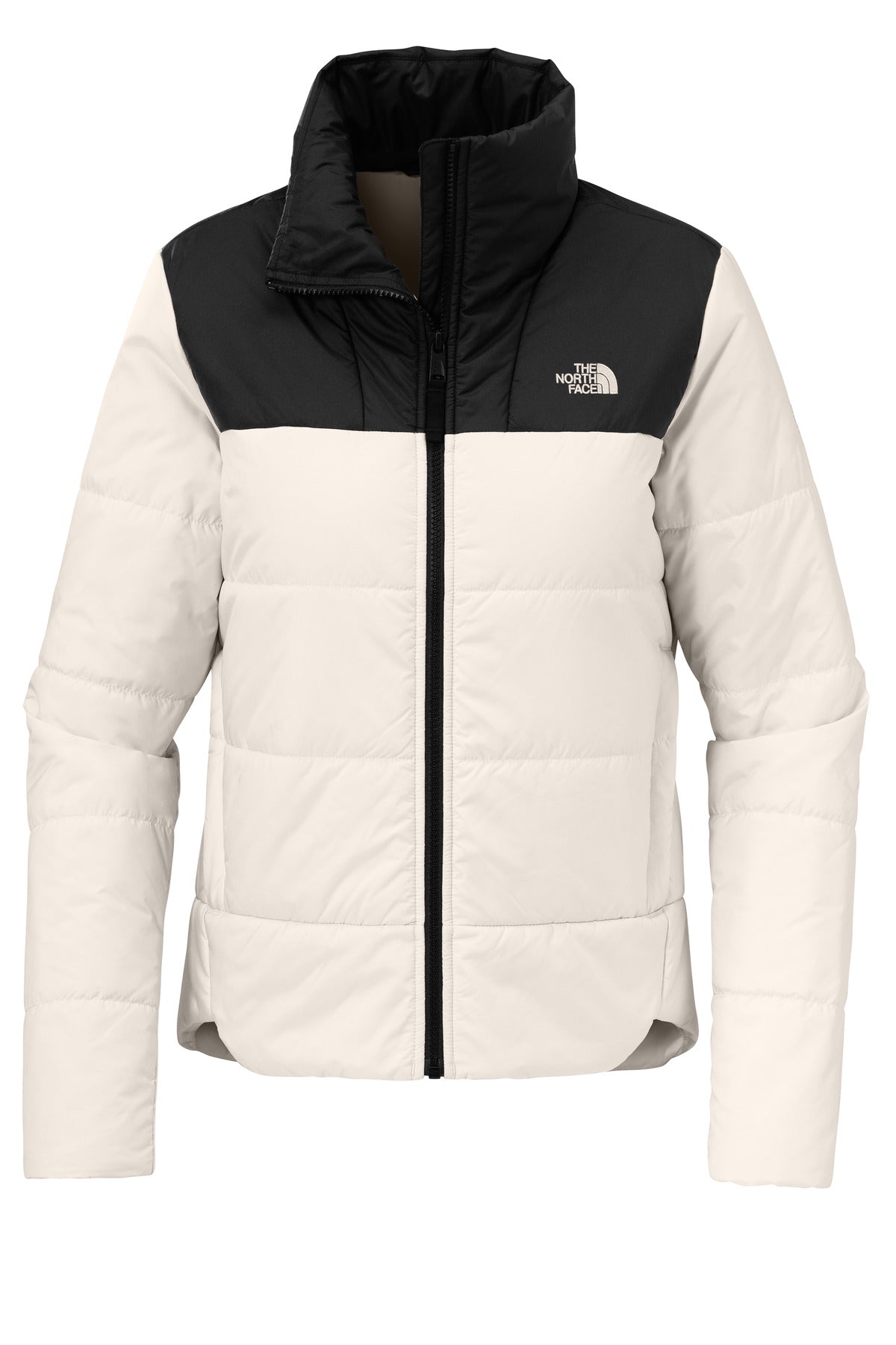 The North Face Women's Chest Logo Everyday Insulated Jacket - Vintage White