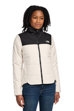The North Face Women's Chest Logo Everyday Insulated Jacket - Vintage White