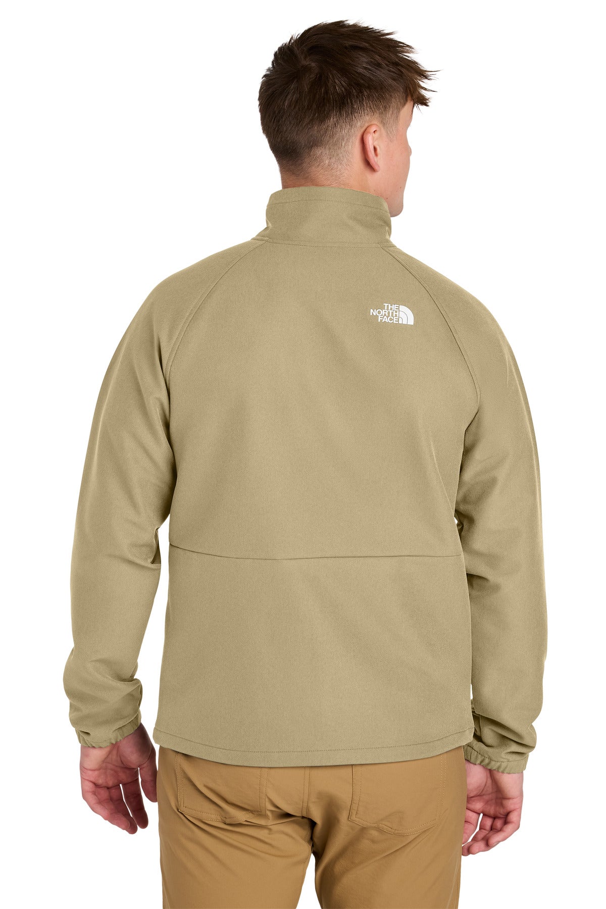 The North Face Barr Lake Soft Shell Jacket - Khaki Stone Dark Heather