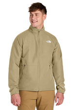 The North Face Barr Lake Soft Shell Jacket - Khaki Stone Dark Heather