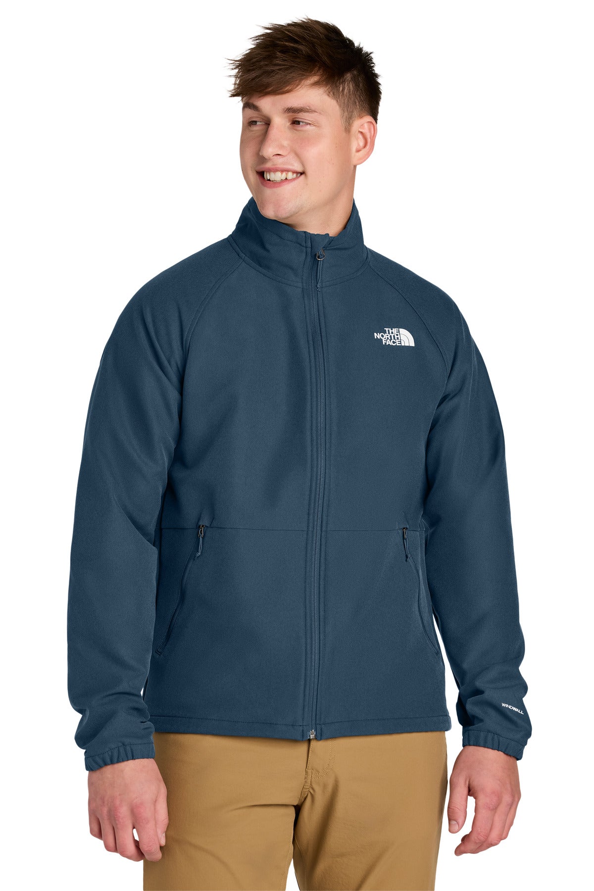 The North Face Barr Lake Soft Shell Jacket - Shady Blue Dark Heather