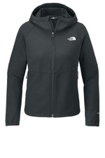 The North Face Women's Barr Lake Hooded Soft Shell Jacket - Asphalt Grey Dark Heather