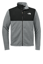 The North Face Highest Peak Full-Zip Fleece Jacket - TNF Medium Grey Heather/ TNF Black