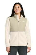 The North Face Women's Highest Peak Full-Zip Fleece Jacket - Gardenia White/ Gravel