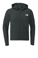 The North Face Double-Knit Full-Zip Hoodie - Asphalt Grey