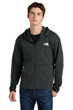 The North Face Double-Knit Full-Zip Hoodie - Asphalt Grey