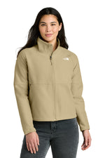The North Face Women's Barr Lake Soft Shell Jacket - Khaki Stone Dark Heather