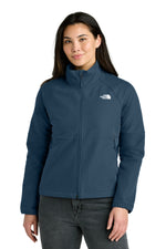 The North Face Women's Barr Lake Soft Shell Jacket - Shady Blue Dark Heather