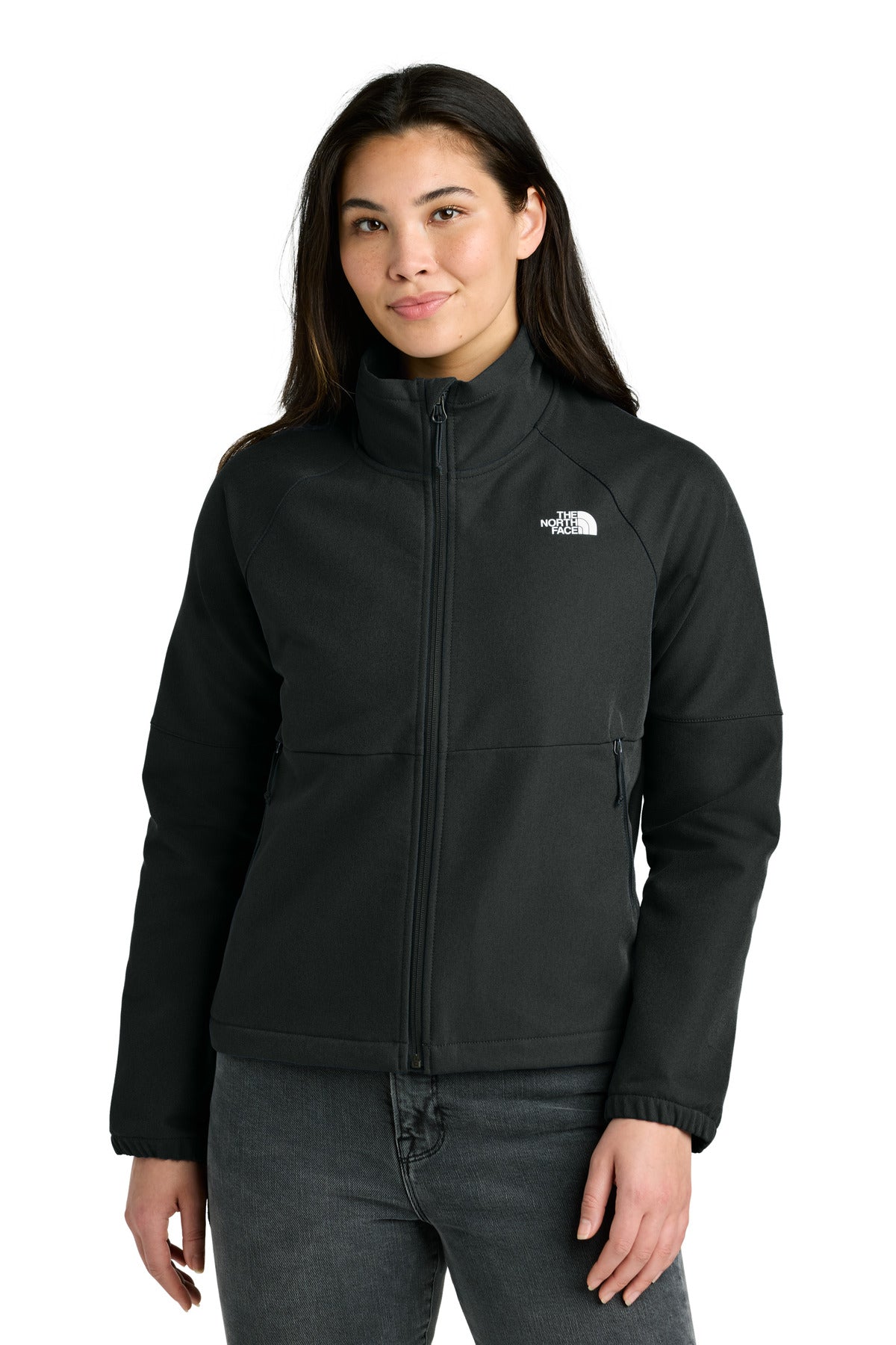 The North Face Women's Barr Lake Soft Shell Jacket - TNF Black Heather