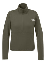 The North Face Women's Double-Knit 1/2-Zip Fleece - New Taupe Green