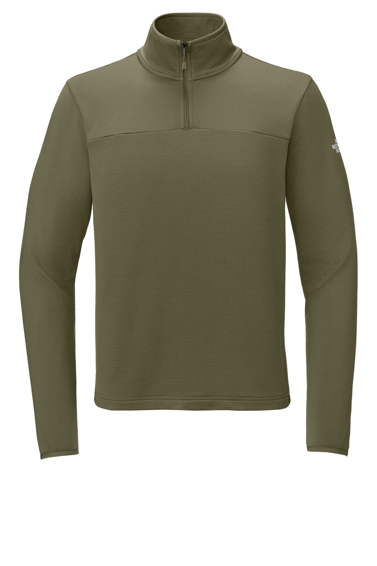 The North Face Aim 1/4-Zip Fleece - Burnt Olive Green