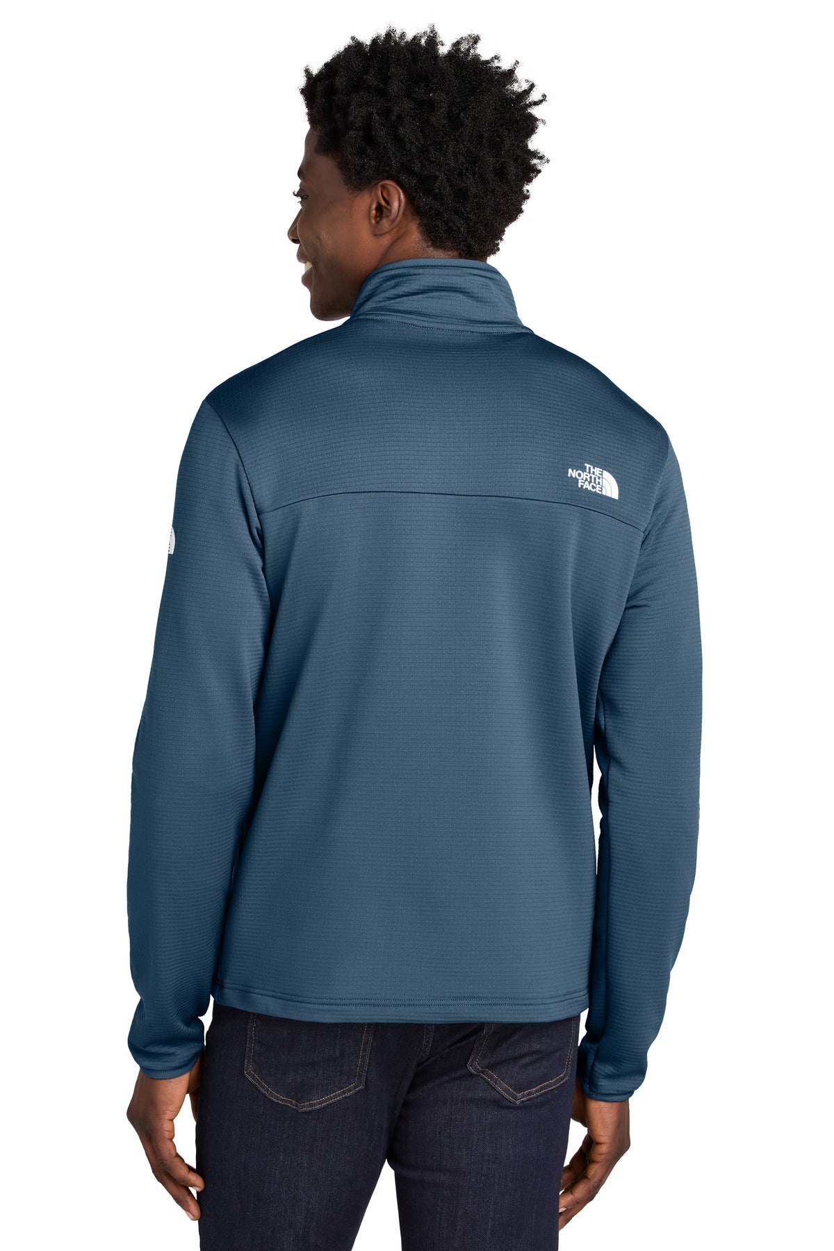 The North Face Aim 1/4-Zip Fleece - Shady Blue