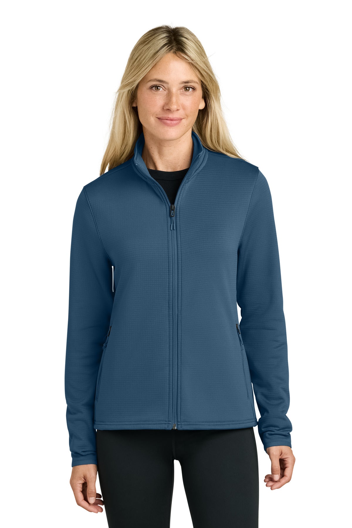 The North Face Women's Aim Full-Zip Fleece Jacket - Shady Blue