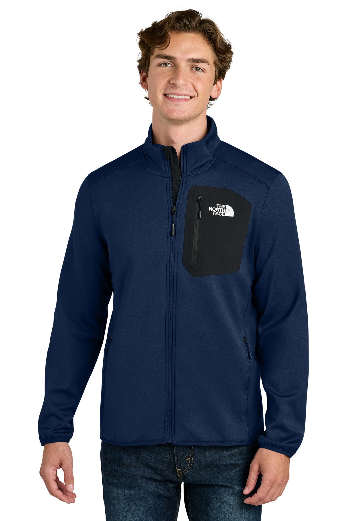 The North Face Dove Creek Full-Zip Fleece Jacket - Lunar Blue