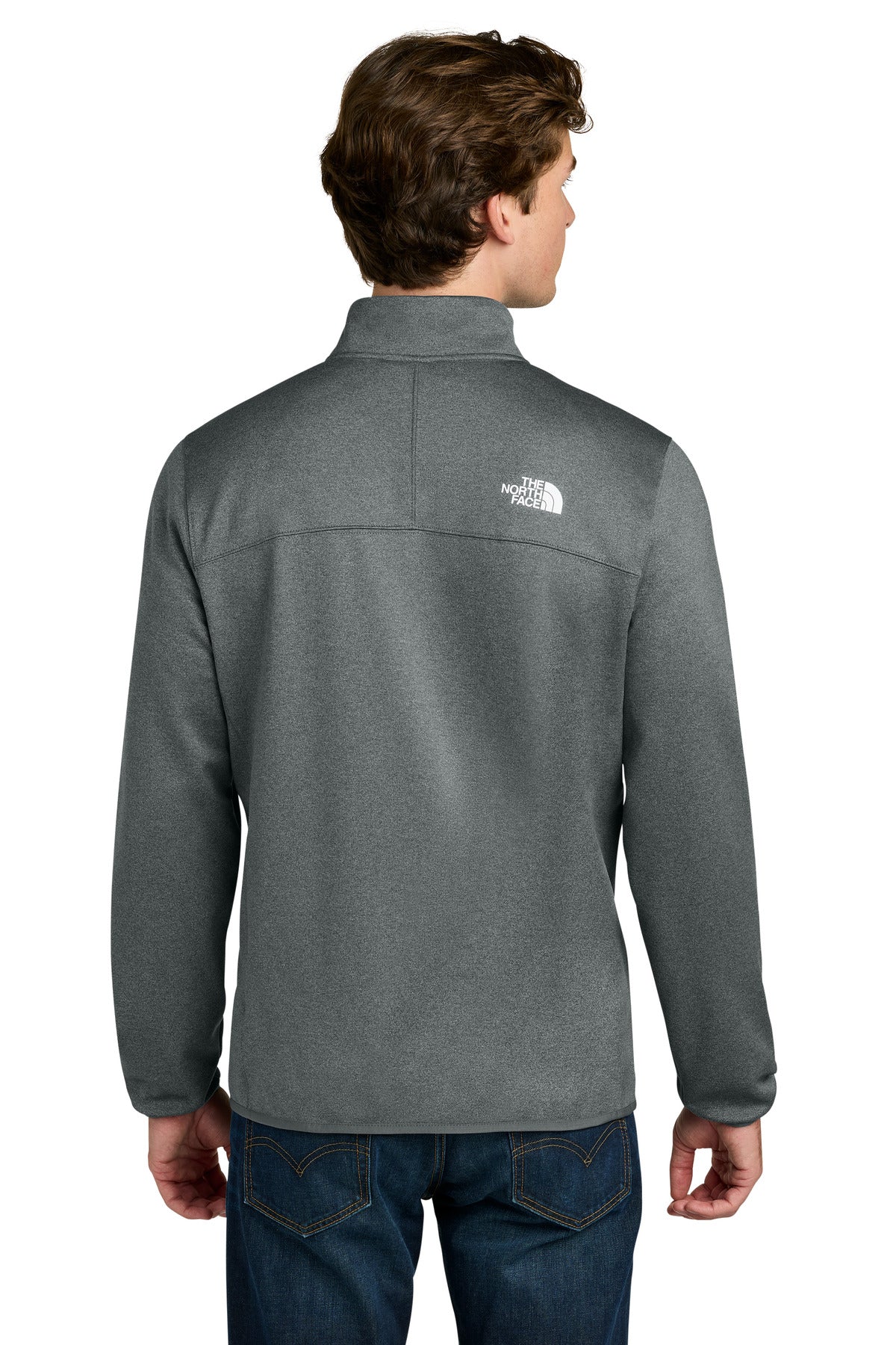 The North Face Dove Creek Full-Zip Fleece Jacket - TNF Medium Grey Heather