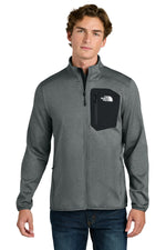 The North Face Dove Creek Full-Zip Fleece Jacket - TNF Medium Grey Heather