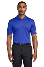 Nike Dri-FIT Hex Textured Polo. - Game Royal