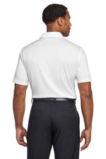 Nike Dri-FIT Hex Textured Polo. - White