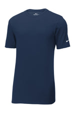 Nike Dri-FIT Cotton/Poly Tee. - College Navy